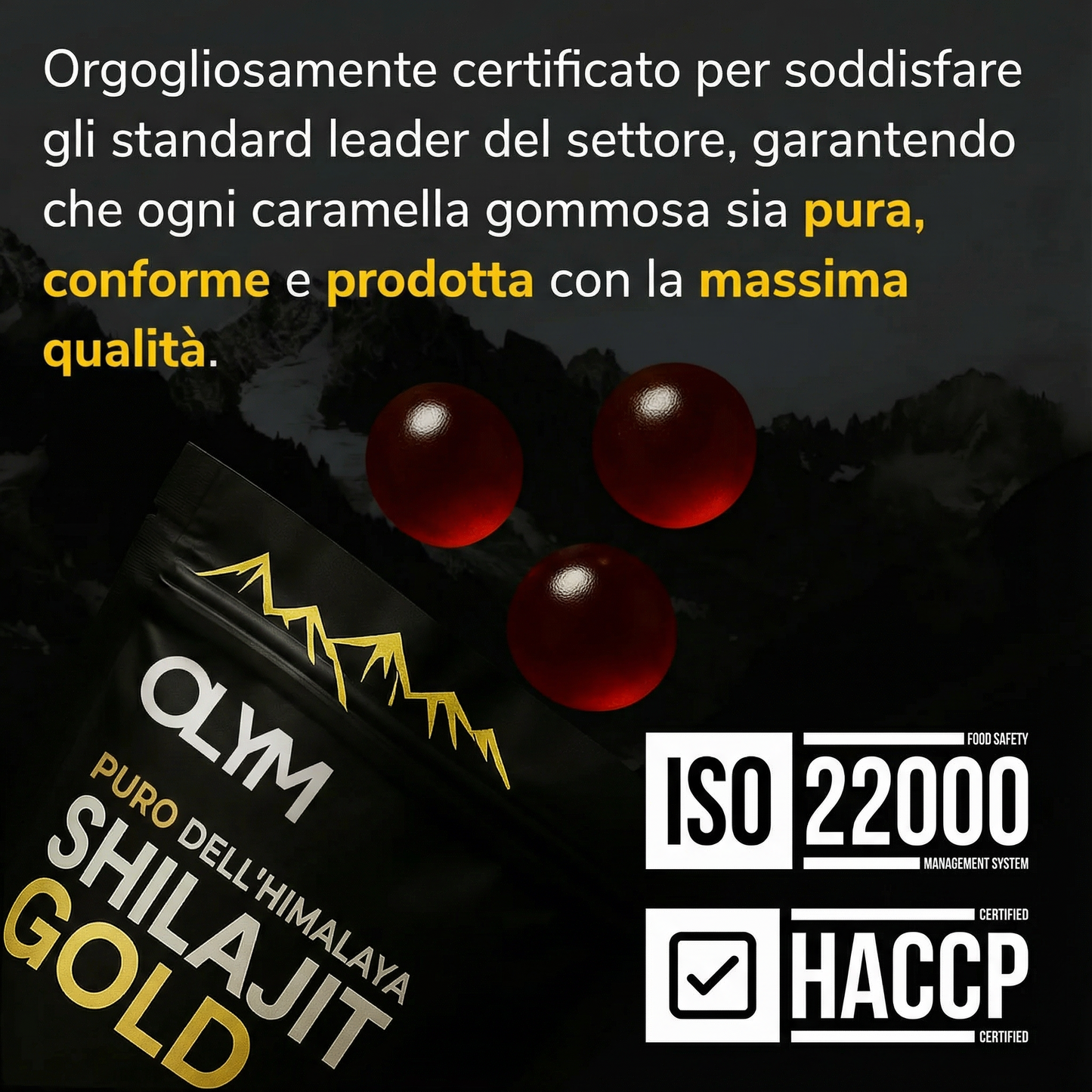 OLYM™ Pure Shilajit Gummies – Ora con supporto 6-in-1