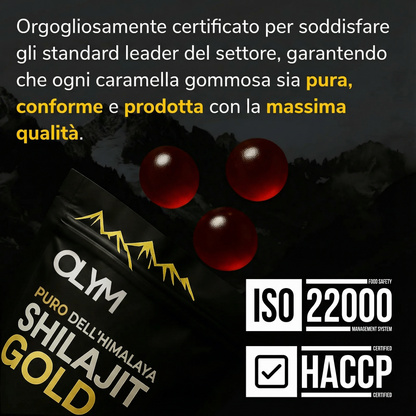 OLYM™ Pure Shilajit Gummies – Ora con supporto 6-in-1